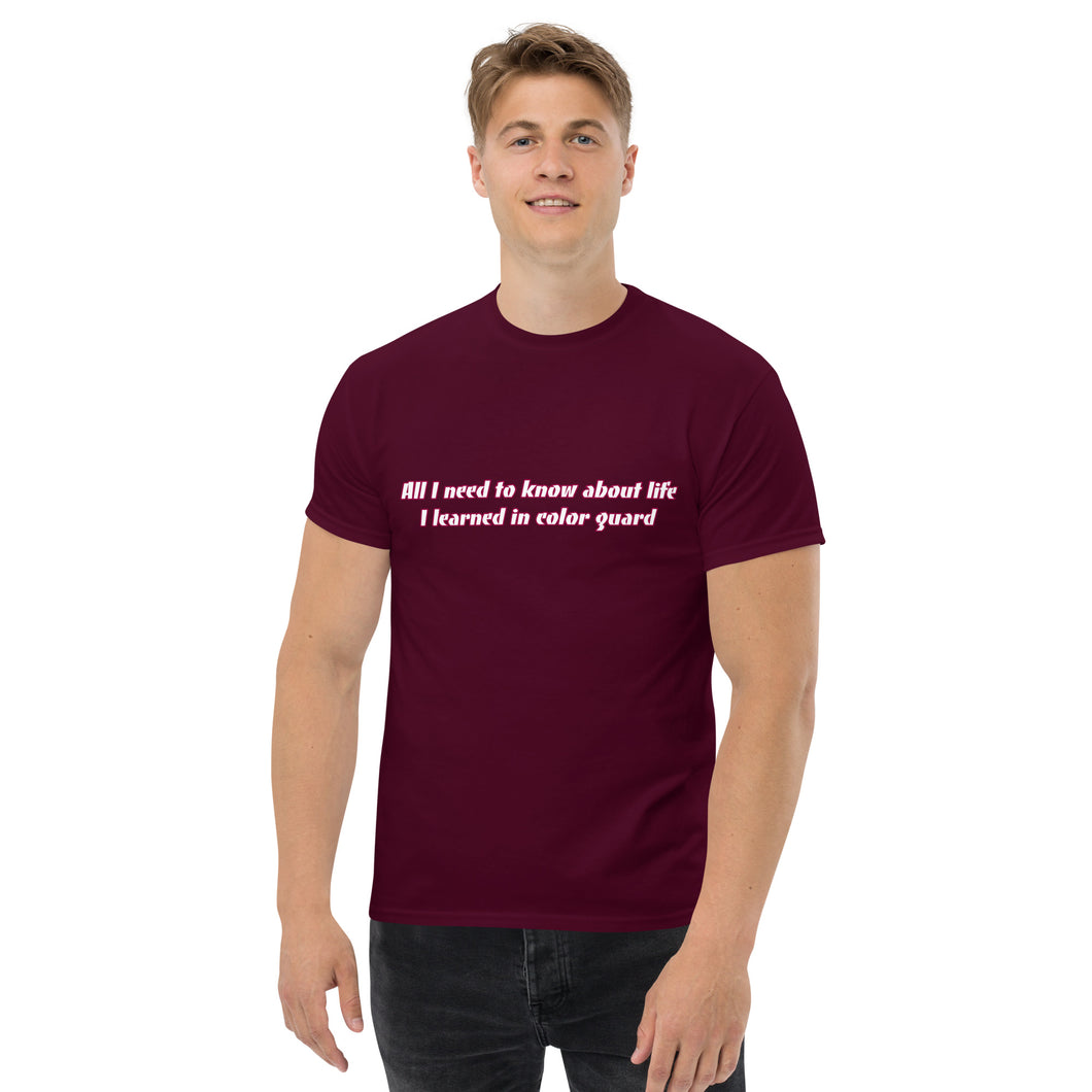 All I Need To Know Color Guard | Men's classic tee