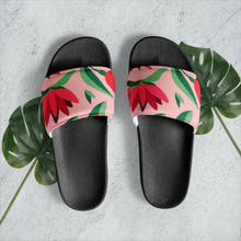 Load image into Gallery viewer, Women&#39;s Floral Groove Flip Flops \ Women&#39;s slides
