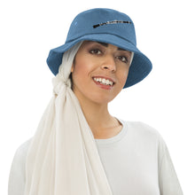 Load image into Gallery viewer, Clarinet bucket hat | Denim bucket hat
