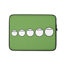 Load image into Gallery viewer, Bass Line Case Green | Laptop Sleeve
