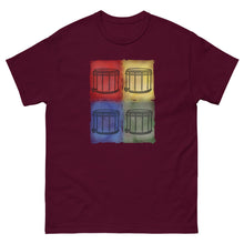 Load image into Gallery viewer, Drum, Drum, Drum - Men&#39;s Heavyweight Drum Music T-Shirt
