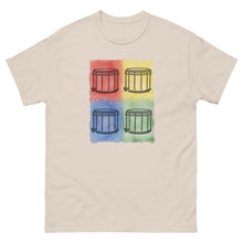 Load image into Gallery viewer, Drum, Drum, Drum - Men&#39;s Heavyweight Drum Music T-Shirt
