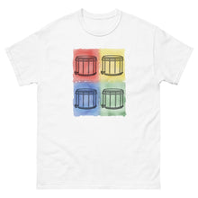 Load image into Gallery viewer, Drum, Drum, Drum - Men&#39;s Heavyweight Drum Music T-Shirt
