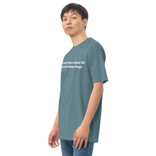 Load image into Gallery viewer, All I Need To Know Drum Corps | Men’s premium heavyweight tee
