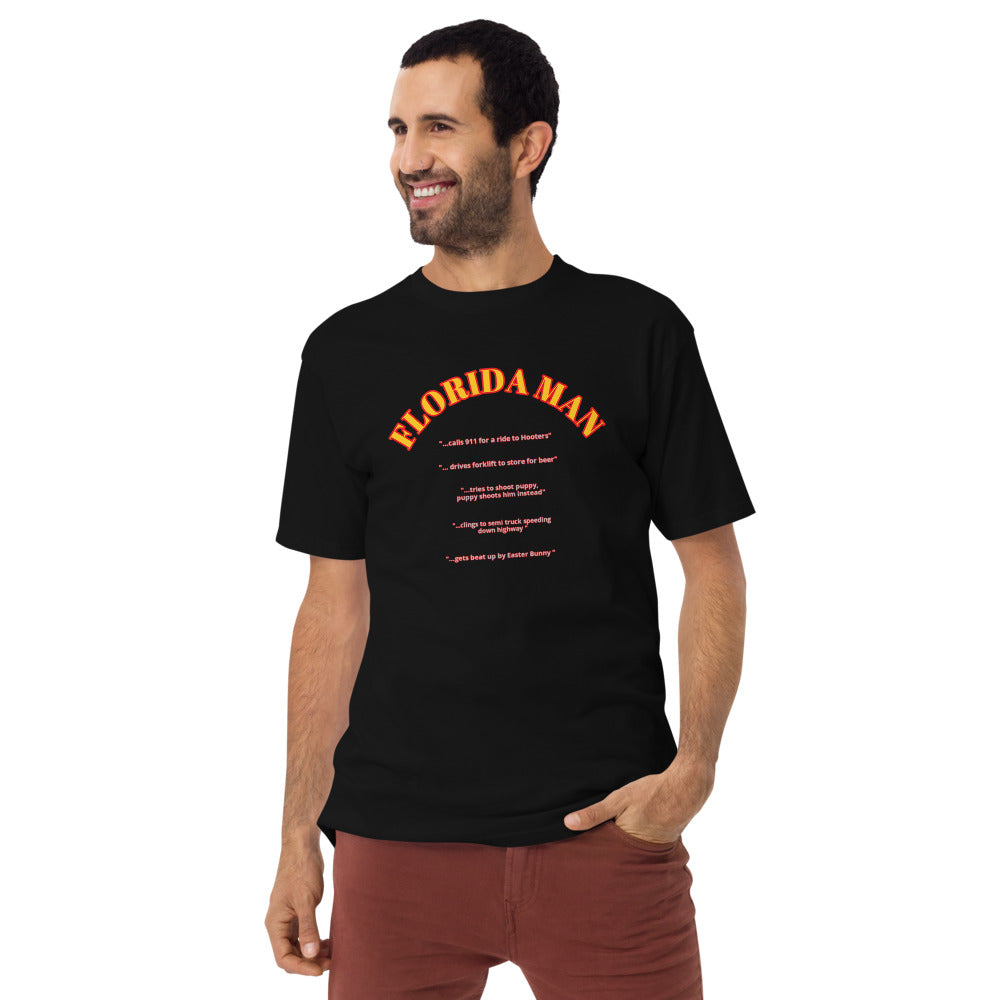 FLORIDA MAN | Men’s premium heavyweight tee