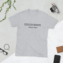 Load image into Gallery viewer, Mobius on Existence - Short-Sleeve Unisex Wisdom T-Shirt
