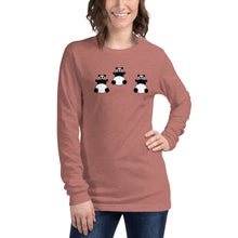 Load image into Gallery viewer, Pandamonium Groove T-Shirt | Unisex Long Sleeve Tee
