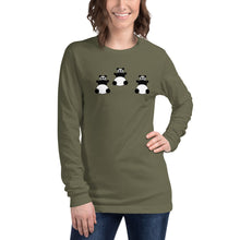 Load image into Gallery viewer, Pandamonium Groove T-Shirt | Unisex Long Sleeve Tee
