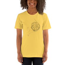 Load image into Gallery viewer, The French Horn | Short-Sleeve Unisex T-Shirt
