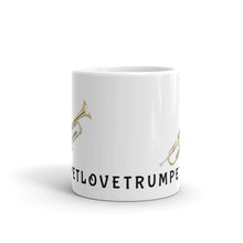 Load image into Gallery viewer, The Trumpet Groove Mug - White glossy mug
