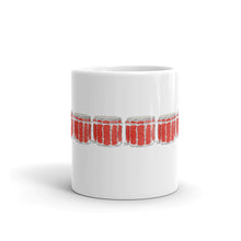 Load image into Gallery viewer, Red Snare Line Mug | White glossy mug
