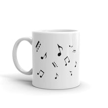 Load image into Gallery viewer, Music Mug - White glossy mug
