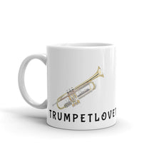 Load image into Gallery viewer, The Trumpet Groove Mug - White glossy mug
