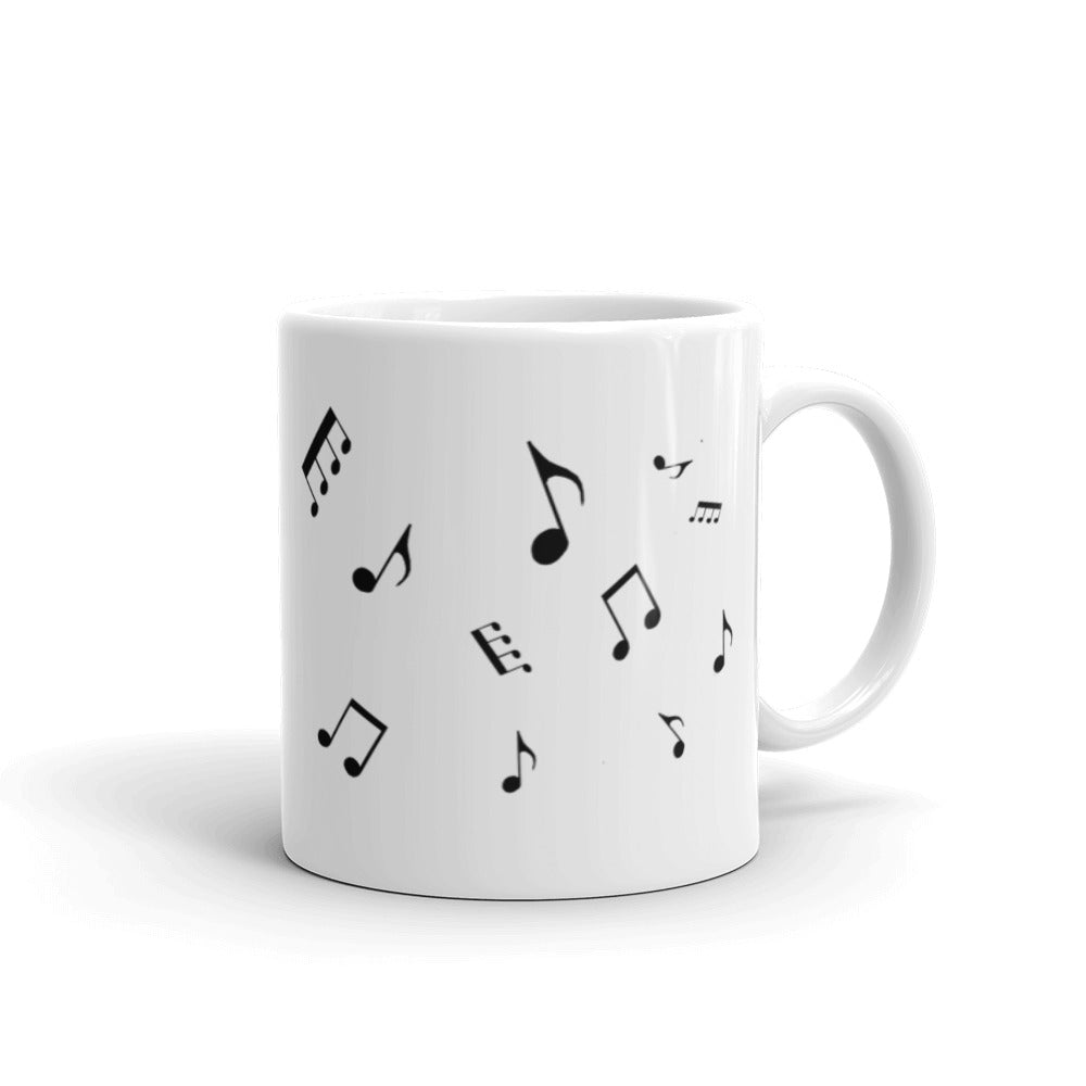 Music Mug - White glossy mug