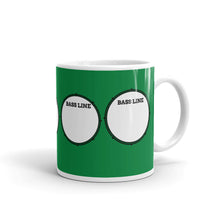 Load image into Gallery viewer, Bass Line Groove Mug | White glossy mug
