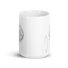 Load image into Gallery viewer, The Horn Mug - White glossy mug
