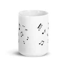 Load image into Gallery viewer, Music Mug - White glossy mug
