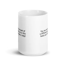 Load image into Gallery viewer, A Different Drummer | White glossy mug
