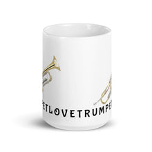 Load image into Gallery viewer, The Trumpet Groove Mug - White glossy mug
