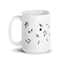 Load image into Gallery viewer, Music Mug - White glossy mug
