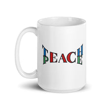 Load image into Gallery viewer, Teach Peace Mug | White glossy mug
