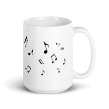 Load image into Gallery viewer, Music Mug - White glossy mug
