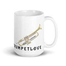 Load image into Gallery viewer, The Trumpet Groove Mug - White glossy mug
