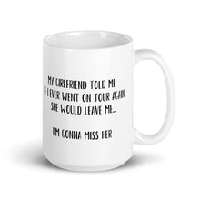 Load image into Gallery viewer, Going On Tour Mug for Men | White glossy mug
