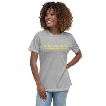 Load image into Gallery viewer, All I Need To Know Color Guard | Women&#39;s Relaxed T-Shirt
