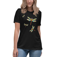 Load image into Gallery viewer, Dragonfly&#39;s are Free Women&#39;s Relaxed T-Shirt | Women&#39;s T-shirt Relaxed Fit
