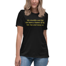 Load image into Gallery viewer, Lesson Of Life Haiku | Women&#39;s Relaxed T-Shirt
