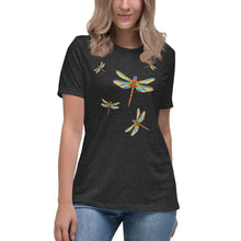 Load image into Gallery viewer, Dragonfly&#39;s are Free Women&#39;s Relaxed T-Shirt | Women&#39;s T-shirt Relaxed Fit
