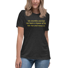 Load image into Gallery viewer, Lesson Of Life Haiku | Women&#39;s Relaxed T-Shirt
