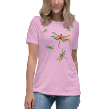 Load image into Gallery viewer, Dragonfly&#39;s are Free Women&#39;s Relaxed T-Shirt | Women&#39;s T-shirt Relaxed Fit
