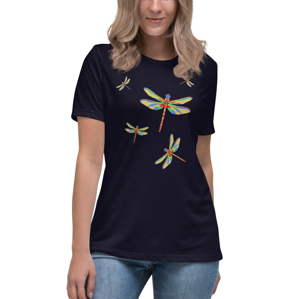 Dragonfly's are Free Women's Relaxed T-Shirt | Women's T-shirt Relaxed Fit