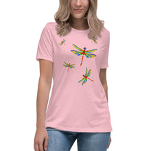 Load image into Gallery viewer, Dragonfly&#39;s are Free Women&#39;s Relaxed T-Shirt | Women&#39;s T-shirt Relaxed Fit
