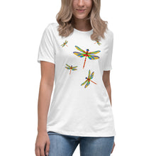 Load image into Gallery viewer, Dragonfly&#39;s are Free Women&#39;s Relaxed T-Shirt | Women&#39;s T-shirt Relaxed Fit
